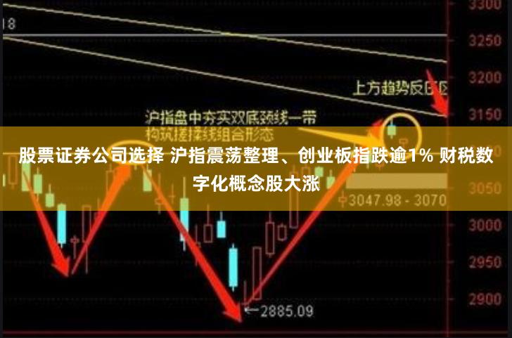 股票证券公司选择 沪指震荡整理、创业板指跌逾1% 财税数字化概念股大涨